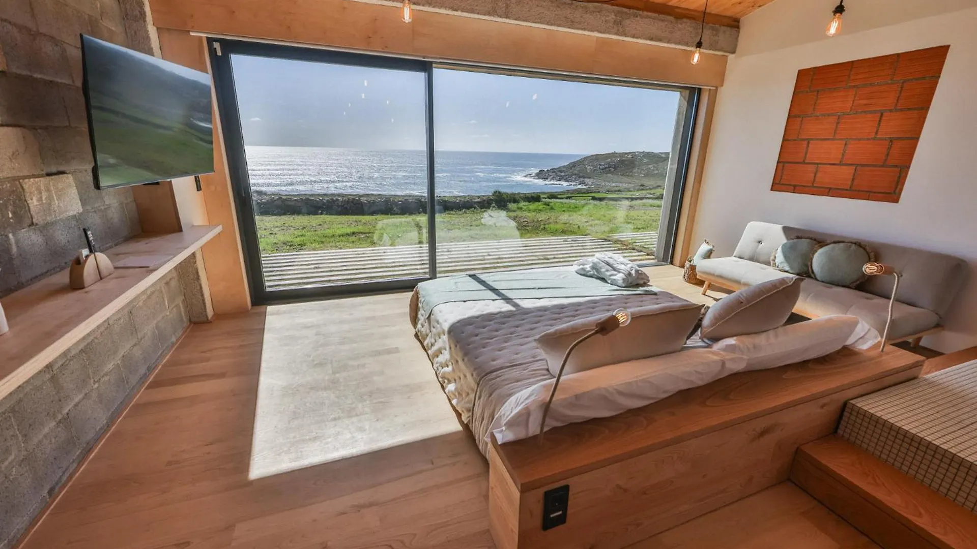 بيت ضيافة Apartamentos Luscofusco Costa Da Morte كامبوس